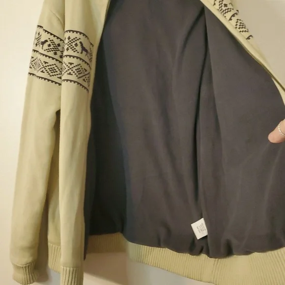 Southern Proper Farm Fairisle Full Zip Lined Sweater Jacket Size XL Preppy Mens - Picture 12 of 15